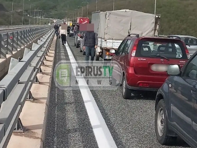 Ιωάννινα: Νέο τροχαίο σε σήραγγα στην Εγνατία