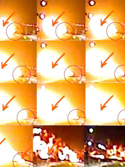 Η εξέλιξη της πυρκαγιάς από τη στιγμή τη...