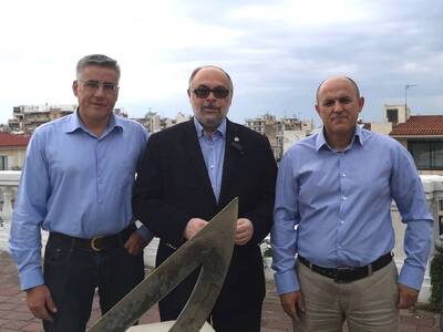 Ο Κωνσταντίνος Τσάμης και ο Γεώργιος Ανδ...