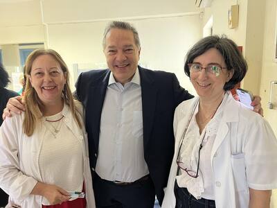 Στο Κέντρο Υγείας στην Άνω Πόλη ο Κώστας Σβόλης  