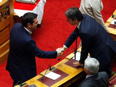 Τετ-α-τετ Τσίπρα-Μητσοτάκη 