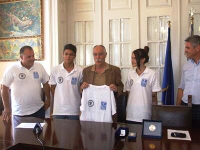  Πάτρα: Ευχές Δημαρά προς τους αθλητές π...