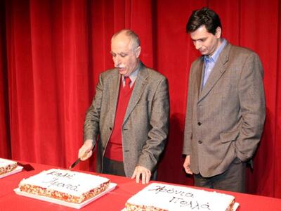 Καρέ καρέ η κοπή της Πίτας του ΔΗΠΕΘΕ Πάτρας 