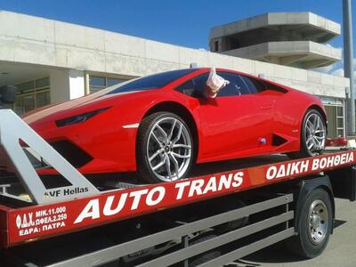 Μια Lamborghini Huracán LP 610-4 στην Πά...