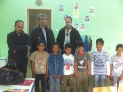 Επίσκεψη στο δημοτικό σχολείο Σαγεΐκων κ...