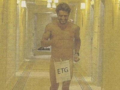 Γυμνός στους διαδρόμους ξενοδοχείου ο Γά...