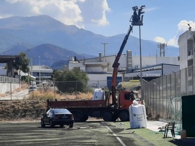 Πάτρα: Αλλάζει όψη το γήπεδο της Αγυιάς - Δείτε τις εργασίες