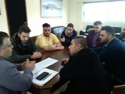 Μεσολόγγι: Συνάντηση του Δημάρχου Ιερής ...