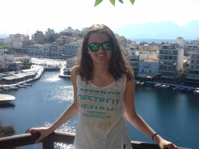 H Χριστίνα - Μαρία Καζάκου από την Πάτρα...