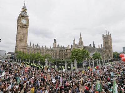 Διαδήλωση στο Λονδίνο κατά του Brexit