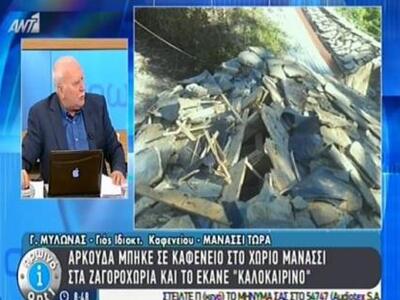 Χωριό Μανασσή - Πληθυσμος: 5 κάτοικοι, 7 αρκούδες