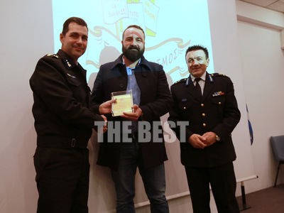 Βράβευσαν στην Πάτρα εθελοντές πυροσβέστ...