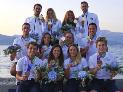 Finswimming Open Water Relay: Πρώτη η Ιτ...