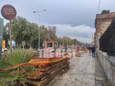 Πάτρα: Με γερανό θα απομακρύνουν τα μεγά...