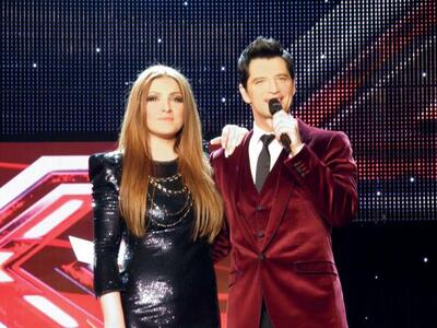 Ο Σάκης με την Έλενα πάνω στην σκηνή τότ...