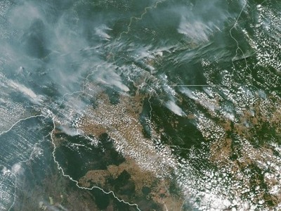 Θλιβερό... Ο Αμαζόνιος φλέγεται - ΒΙΝΤΕΟ