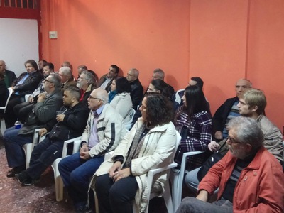 Εκδήλωση της ΟΜ ΣΥΡΙΖΑ Αγ. Σοφίας - Ζαβλ...