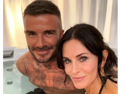 Μαζί στην μπανιέρα Ντέιβιντ Μπέκαμ και Κ...