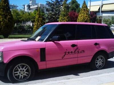 Έσκασαν τα λάστιχα απο το τζιπ της Τζούλιας 