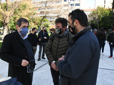 Πάτρα: Στην κινητοποίηση των καταστηματα...