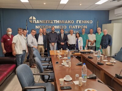 Το Πανεπιστημιακό Νοσοκομείο επισκέφθηκε ο Ν. Φαρμάκης: «Διαρκής προσπάθεια για τη βελτίωση των υποδομών Υγείας στη Δυτ. Ελλάδα»