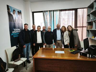 Αίγιο: Επίσκεψη του βουλευτή Αχαΐας Ιάσο...