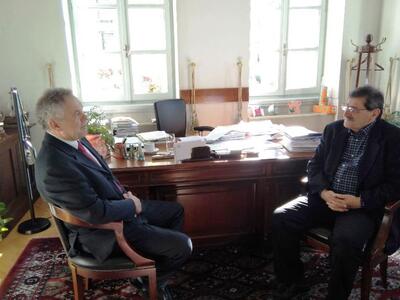 Με τον δήμαρχο Πατρέων συναντήθηκε ο Παν. Κρίκης
