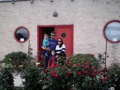 Ο Παναγιώτης Λάζαρης και η Ματίνα Κούτου...