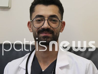 Οι γιατροί από την Παλαιστίνη στο Νοσοκομείο του Πύργου