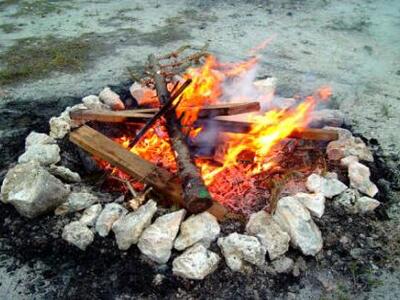 Αγρίνιο: Βράδυ στο πάρκο με φωτιά αναμμένη!  