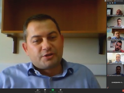 Τηλεδιάσκεψη-ενημέρωση των δημοσιογράφων...