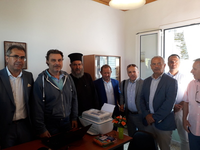 Χορηγία καρδιογράφου στο κοινοτικό ιατρε...