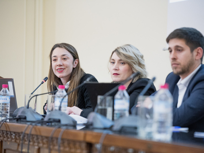 Στελέχη της Ευρωπαϊκής Τράπεζας Ανασυγκρ...