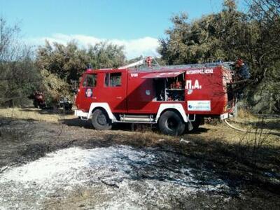 Υπό  έλεγχο η φωτιά στον Αλισσό Αχαΐας -...