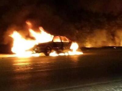 Λαμπάδιασε αυτοκίνητο στην εθνική οδό Αν...