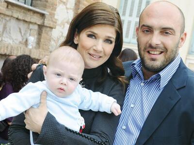 Καρέ – καρέ η βάπτιση του γιού του Γιώργ...