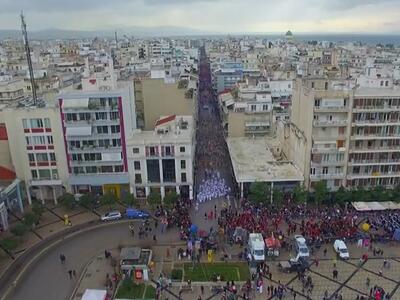 Το Πατρινό Καρναβάλι 2016 από ψηλά - Ένα...