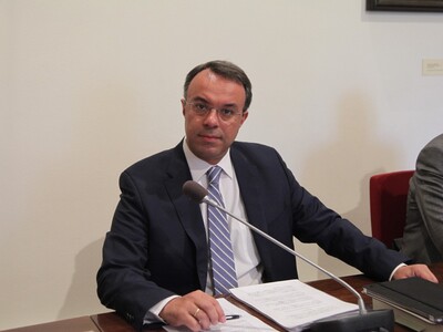 O Υπουργός Οικονομικών Χρ. Σταϊκούρας στην Πάτρα