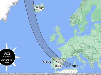 Η ολική έκλειψη της 12ης Αυγούστου 2026 ...