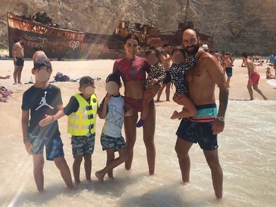 Στη Ζάκυνθο για οικογενειακές διακοπές Σ...