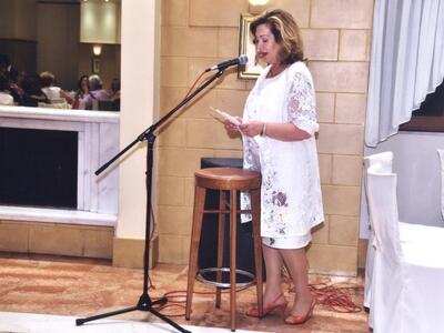 Η κα Μαρία Δημακοπούλου.