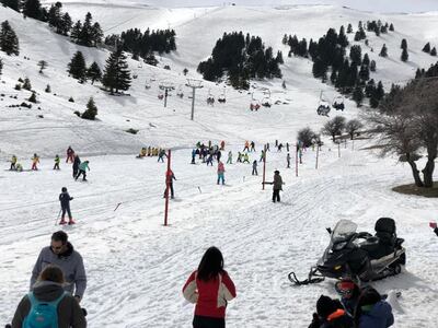 Επίσημη πρώτη για το χιονοδρομικό κέντρο...