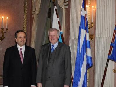 Σαμαράς σε Βαυαρούς: Έρχομαι ως φίλος