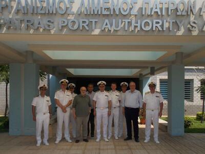 Συνάντηση με τον Αρχηγό του Λιμενικού Σώ...