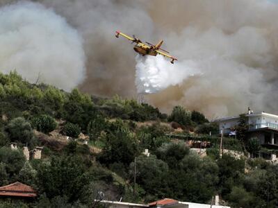 Φωτιά σε δασική έκταση στην περιοχή Σιδη...