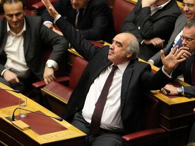 Μεϊμαράκης: «Όχι» σε ψήφο ανοχής...