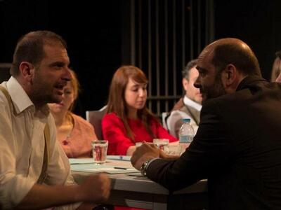 Με το σκηνοθέτη και συμπρωταγωνιστή του ...