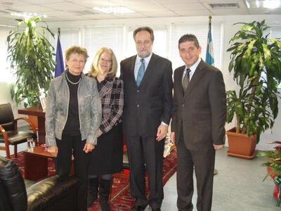 Συνάντηση Γρηγόρη Αλεξόπουλου με τον Πρέ...