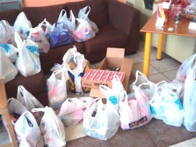 Πάτρα: Συγκεντρώθηκαν τρόφιμα για άπορες...