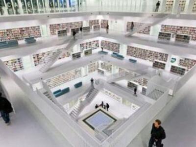 Στουτγάρδη: Η νέα της βιβλιοθήκη εντυπωσ...